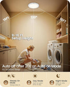 Rechargeable Motion Sensor Ceiling Light - Image 4