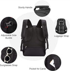 LOVEVOOK Travel Laptop Backpack Waterproof Anti Theft - Image 4