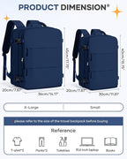 coofay Travel Backpack Carry on Flight Approved Carry on Backpack - Image 3