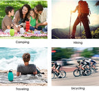 QiCheng&LYS Collapsible Water Bottle – Reuseable BPA Free Silicone Travel Water - Image 5