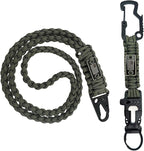 DDOUT Heavy Duty Paracord Lanyard 550 Paracord Braided Keychain - Image 7