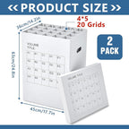 PerKoop 2 Pack Blueprint Holder Storage Organizer - Image 2
