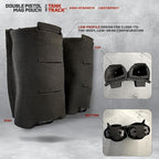 Double Pistol Magazine Pouch, High-Strength Laminate Material, MOLLE Compatible - Image 4