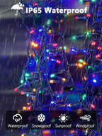 6 Pack 600 LED Solar String Lights - Image 4