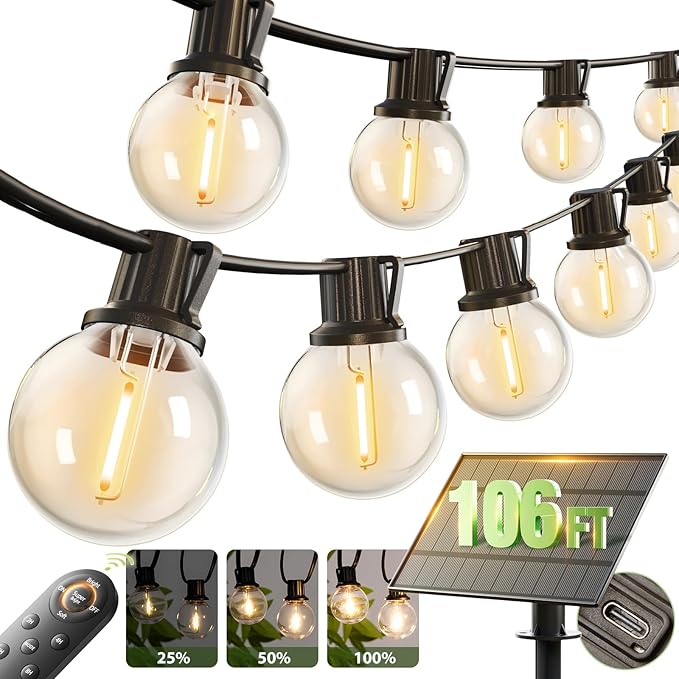 addlon 106FT Solar String Lights by addlon