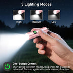 Blukar Rechargeable EDC Flashlight, Mini Keychain Flash Light - Image 4
