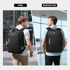 CROSSGEAR Travel Laptop Backpack Anti Theft Fits 17.3 Inch Laptop - Image 7