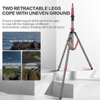 FreeSea Light Stand Aluminum, Adjustable Tripod Stand - Image 7