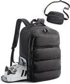 BAGSMART 35L Travel Backpack Women, 17.3 Inch Carry On Backpack Flight Approved by BAGSMART