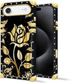 for iPhone 17 Air Case Luxury Golden Decoration - Image 2