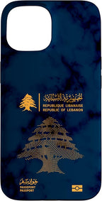 Lebanon, Lebanon Passport, Lebanon Flag, Lebanon map. Case by Unknown