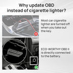 ECO-WORTHY Upgraded OBDII 10W Solar Battery Trickle Charger Maintainer 12V - Image 5