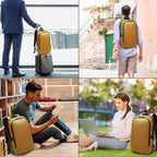 hk Business Backpack for Men 17 Inch, Slim & Expandable Waterproof Travel - Image 7