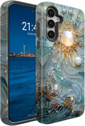 Compatible for Samsung Galaxy S25 FE 5G Case, Dual Layer Heavy Duty 2 in 1 by BSMOSPER