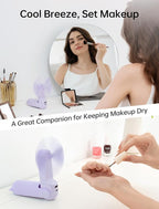 JISULIFE Handheld Fan 8 Plus: All-in-One Mini Fan - Image 5