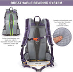 MOUNTAINTOP 40L Hiking Backpack, Lightweight Travel Backpack - Image 7