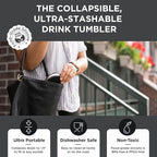 HYDAWAY 16oz Collapsible cup - Image 3