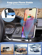 Wireless Car Charger, MOKPR Auto-Clamping Car Mount 15W/10W/7.5W Fast Charging - Image 5