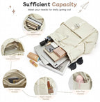 G4Free Small Backpack for Women, Nylon Casual Daypack for Work Travel Campus - Image 6