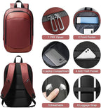hk Business Backpack for Men 17 Inch, Slim & Expandable Waterproof Travel - Image 8
