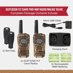 Cobra ACXT1035R FLT CAMO Waterproof Walkie Talkies - Image 6