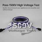 PlugSaf 16 Gauge 100 FT Extension Cord Outdoor Waterproof, 16/3 SJTW Cold - Image 3