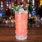 Hacaroa 8 Pack 17 Oz Plastic Tiki Cups, Mixed Drinks, Modern Bar, Restaurant - Image 9