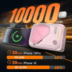 P05 Portable Charger, Magnetic Power Bank, Small Wireless PowerBank, Emergency - Image 4