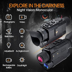 Head-Mounted Night Vision Monocular Digital Infrared Monocular - Image 2