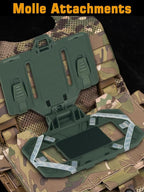 Tactical Gear Plate Carrier Vest Accessories Phone Chest Mount Holder - Image 3