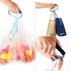4 Pack Large Carabiner 5.5" D Style Click and Carry Bag Carrier Stroller Hooks - Image 5