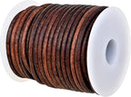 GENIQUE Real/Genuine Round Leather Cord by GENIQUE