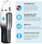 SENDESTAR Water Bottle, Wide Mouth Stainless Steel Vacuum Insulated Double Wall - Image 5
