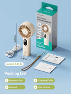 Aecooly Mighty Portable Fan, Powerful Handheld Fan, USB Rechargeable, Mini - Image 8
