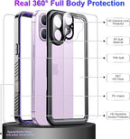 Temdan Compatible with iPhone 17 Case, Waterproof Built-in Screen & Camera - Image 4