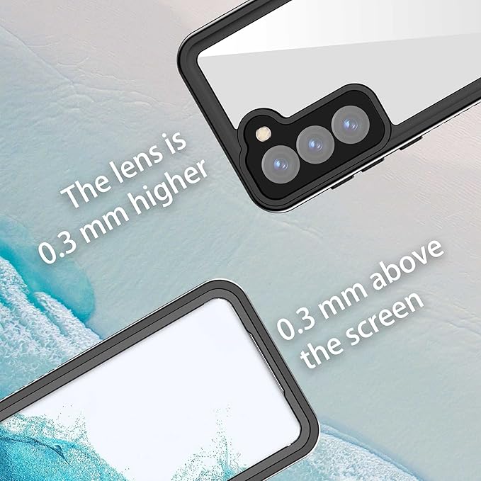 for Samsung Galaxy S23 FE Case, IP68 Waterproof Dustproof Case, Full Body Heavy - Image 5