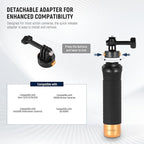 Neewer Floating Hand Grip for Action Camera - Image 4