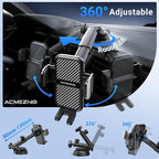 3-in-1 Car Phone Holder 360° Adjustable Car Phone Mount, Cell Phone Holders - Image 5