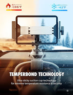 Bracketron HD Tablet Dock PRO Dash and Window Metal Clamp Mount, Universal - Image 3