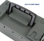 Sheffield 12626 Ammo Storage Box, Stackable .30 Cal Field Boxes, Water and Dust - Image 7
