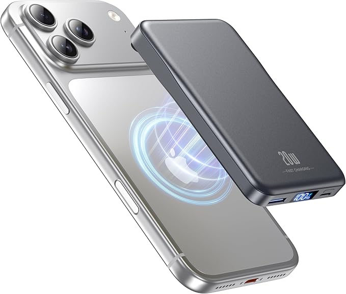 Aobbow Magnetic Portable Charger, 10000mAh by Unknown