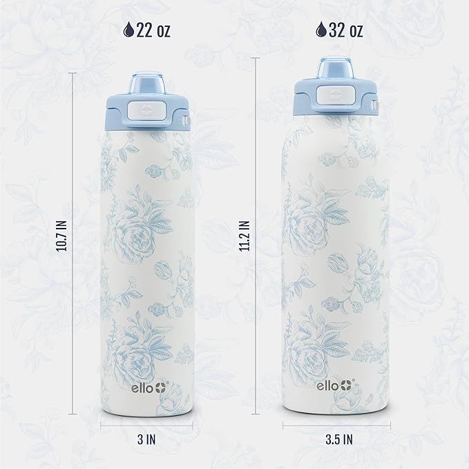 Ello Pop & Fill 22oz Stainless Steel Water Bottle - Image 7