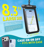 Hiearcool Waterproof Phone Pouch, Waterproof Phone Case - Image 3