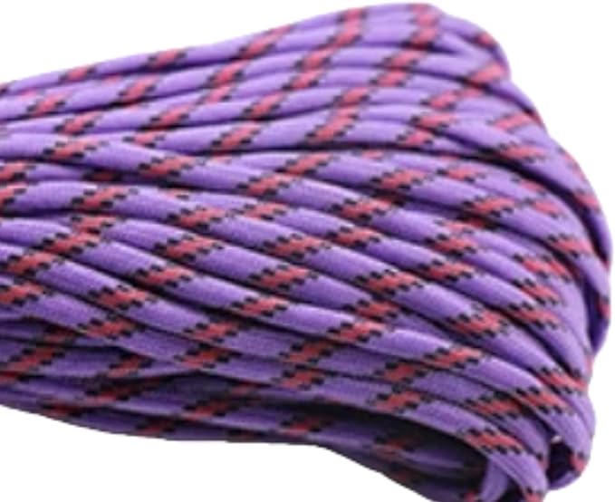 Paracord 550 Rope 100 Feet 5/32 Inch 7 Strand Type III Nylon Rope Parachute Cord by KOKKOYA