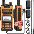 BAOFENG GMRS Handheld Radio GM-15 Pro 8W Rechargeable Long Range Walkie Talkies by Unknown