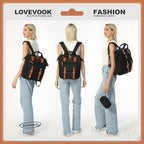 LOVEVOOK Laptop Backpack for Women Work Travel Backpack Business Commuter - Image 9