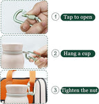 YUCHIYA 8 Pack D-Shape Carabiner Clasp - Image 4