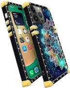 Compatible with iPhone 14 Pro Max Case, Starry Sky Colourful Mandala Luxury - Image 3