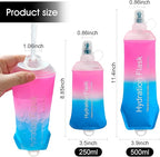 WILDREEDS 250ml Soft Flask, TPU Collapsible Soft Water Bottle - Image 5