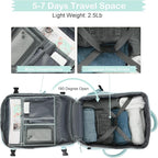 Hanples Carry on Backpack, Laptop Travel Backpack - Image 8